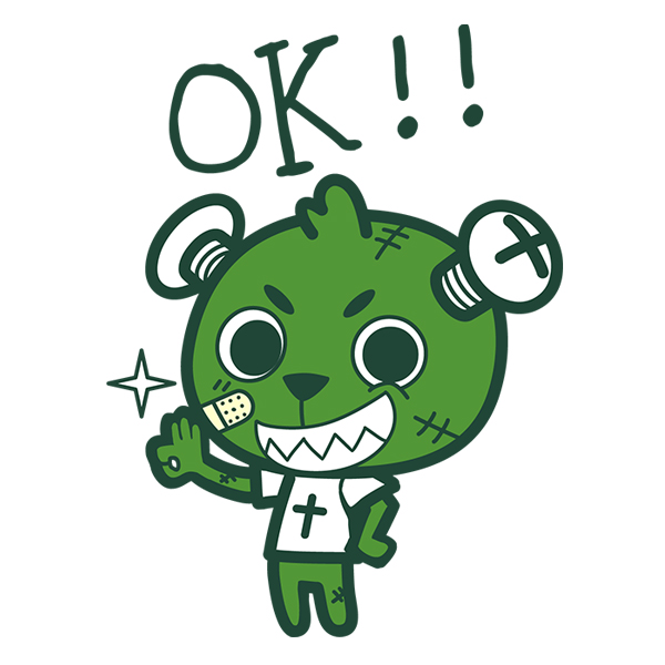 螺丝熊表情05-OK