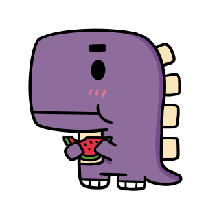 方块小恐龙吃瓜