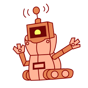 机器人-橙色