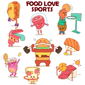 美食爱运动合集