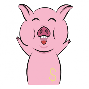 猪绅士和猪发财