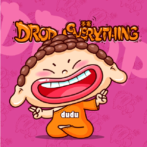 嘟嘟佛卡通形象设计-胜利