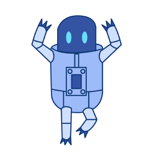 机器人-蓝色
