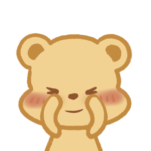 大头熊-害羞