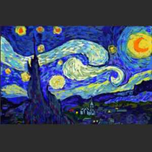梵高星月夜